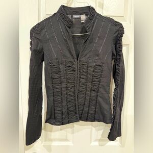 Black long sleeves shirt